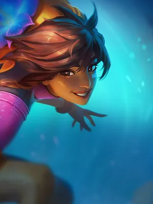 Taliyah la piscină