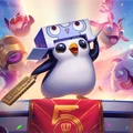 Pingu cosplay Tristana