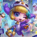 Tristana cosplay Pingu chibi