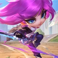 Katarina de la Academia de Luptă chibi