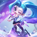 Seraphine de la K-DA ALL OUT chibi