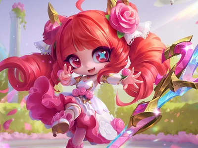 Chibi Crystal Rose Gwen