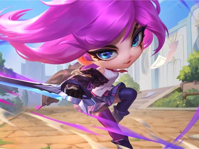 Katarina academia de combate chibi